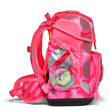 Ergobag Cubo "Neo" - Schulranzen Set 5tlg. Modell 2024 (KuntBärbuntes Einhorn) - Markenkoffer