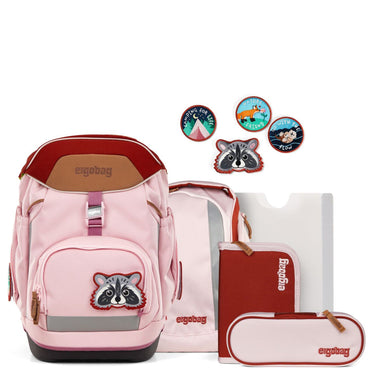 Ergobag Pack "Next Nature" - Schulrucksack Set 6tlg. Modell 2025 (PfadfindBär) - Markenkoffer