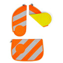 Ergobag Zubehör Cubo Light - Sicherheitsset 3tlg. (bis Modell 2018) (orange) - Markenkoffer