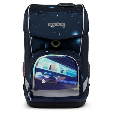 Ergobag Zubehör Pack / Cubo / Cubo light Zippies "LED" - Zip Fronttasche (Polizei) - Markenkoffer