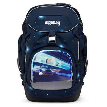 Ergobag Zubehör Pack / Cubo / Cubo light Zippies "LED" - Zip Fronttasche (Polizei) - Markenkoffer