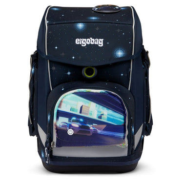 Ergobag Zubehör Pack / Cubo / Cubo light Zippies "LED" - Zip Fronttasche (Polizei) - Markenkoffer