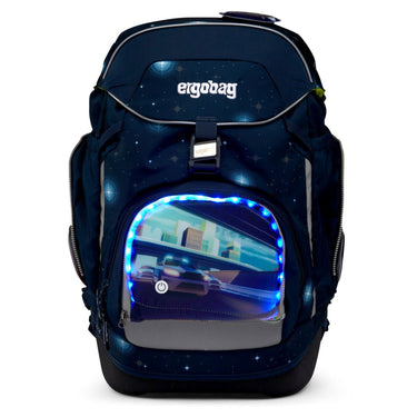 Ergobag Zubehör Pack / Cubo / Cubo light Zippies "LED" - Zip Fronttasche (Polizei) - Markenkoffer