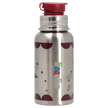 Ergobag Zubehör - Pura 500 ml Edelstahl Trinkflasche (Pferdestar) - Markenkoffer