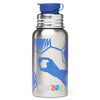 Ergobag Zubehör - Pura 500 ml Edelstahl Trinkflasche (Torwart)