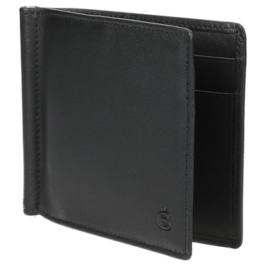 Esquire Logo - Geldbörse 6cc 11 cm RFID CARDSAFE (black) - Markenkoffer