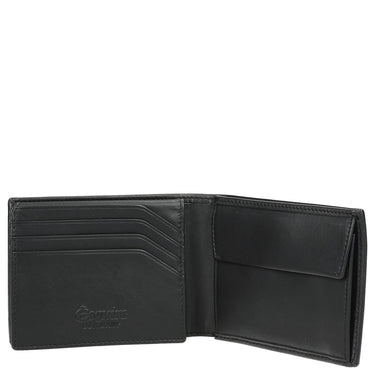Esquire New Silk - Geldbörse 7cc 11 cm (black) - Markenkoffer