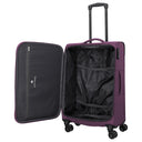 Travelite Priego - 4-Rollen-Trolley 66 cm (berry) - Ansicht 6