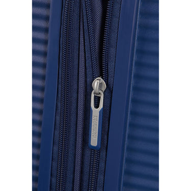 American Tourister Soundbox - 4 - Rollen - Trolley 67 cm erw. (blau) - Markenkoffer