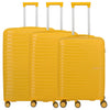 Travelite Pacific - Set de trolley à 4 roulettes 3 pièces (yellow)
