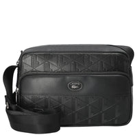 Lacoste Monogramm - Umhängetasche 24 cm (noir)
