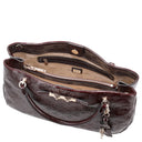 Guess Carmella Girlfriend Satchel - Henkeltasche 35 cm (burgundy logo) - Ansicht 6
