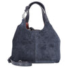Coccinelle C-Easy Suede - Sac à main S 20 cm (midnight black)