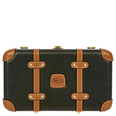 Brics Bellagio - Umhängetasche 20 cm recycelt (olive) - Markenkoffer