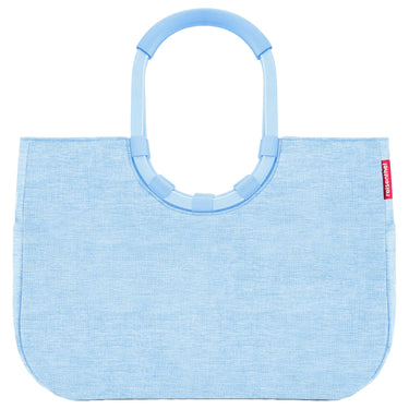 reisenthel shopping loopshopper L - Shopping Bag with Frame 46 cm (Color: frame twist powder blue)