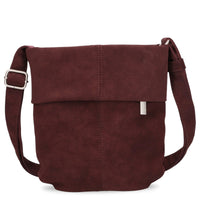 zwei Mademoiselle M45 - Schultertasche 22 cm (nubuk-bordeaux) - Ansicht 4
