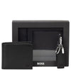 BOSS Men Derwil GB Gift Set - Wallet 4cc and Key Ring 11 cm (black)