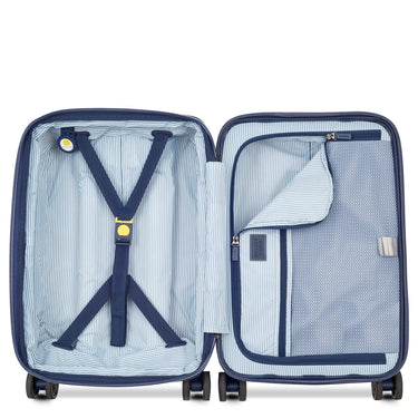 Delsey Paris Cadence - 4-Rollen-Kabinentrolley 55 cm erw. (elfenbein/blau) - Ansicht 5