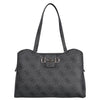 Guess Janie Logo Tote - Shopper 46 cm (latte logo)