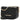 Seidenfelt Lesja Saddle - Crossbody Bag S 24 cm (black/gold)