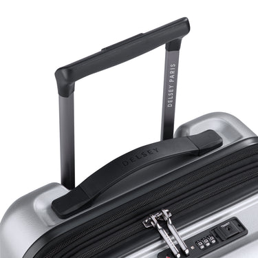 Delsey Paris Turenne 2.0 - 4-Rollen-Kabinentrolley mit Vortasche 55 cm USB erw. (silber) - Ansicht 7