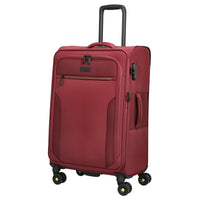 D&N Travel Line 9704 - 4-Rollen-Trolley M 68 cm erw. (dark red)