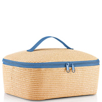 reisenthel thermo coolerbag M - Snack Box 28 cm (raffia blue)
