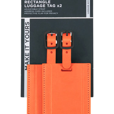 Samsonite Ta Revolution Rectangle Luggage Tag - Kofferanhänger 2tgl. (orange)