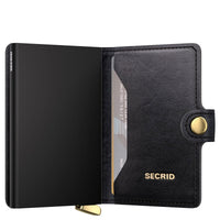 Secrid Miniwallet Emboss Diamond - Kreditkartenetui 6cc 10.2 cm RFID (black+) - Ansicht 5