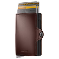 Secrid Dusk Twinwallet - Geldbörse 6cc 10.2 cm RFID (dark brown+) - Ansicht 2
