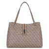 Guess Yvonne Logo Tote - Shopper L 45 cm (latte logo)