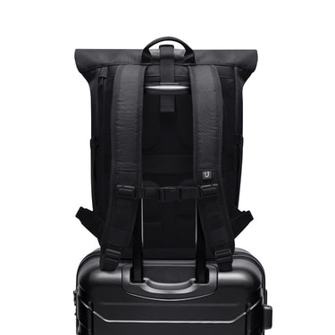 Johnny Urban Allen Medium - Rolltop Backpack 40 cm (black) - Ansicht 5