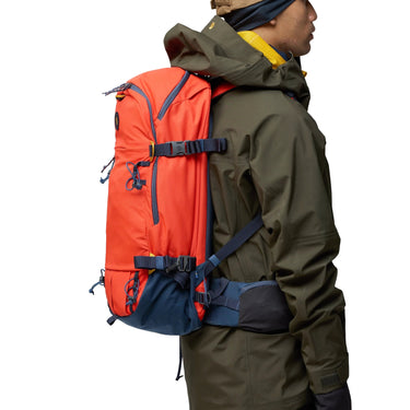 Fjällräven Bergtagen Touring 30 - Skirucksack (flame orange-mountain blue, M/L) - Ansicht 8