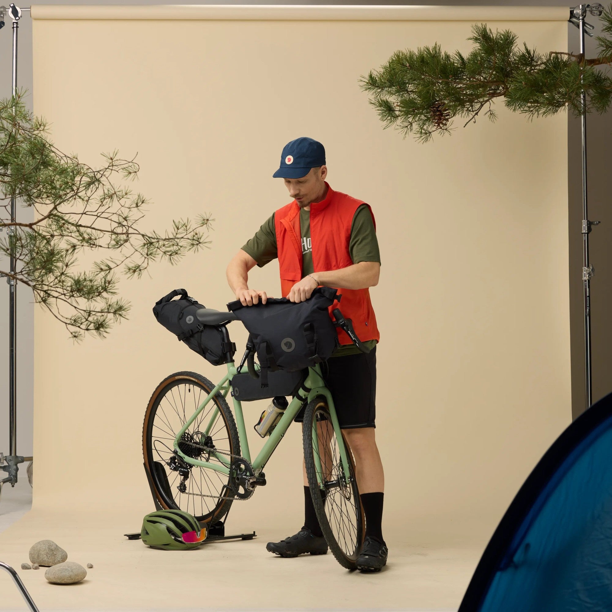 fjällräven lenkertasche Fjällräven Hoja Handlebar Rolltop schwarz – Markenkoffer