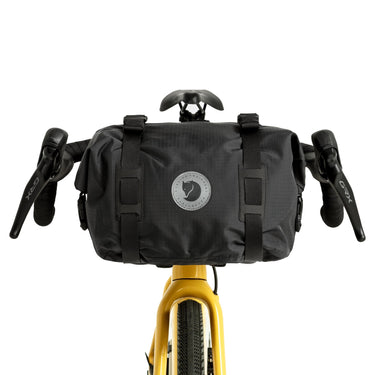 hudora lenkertasche Fjällräven Hoja Handlebar Rolltop schwarz – Markenkoffer