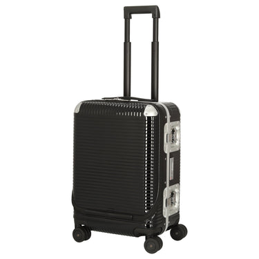 FPM Milano Bank Light Spinner 53 front pocket - 4 - Rollen - Kabinentrolley 53 cm (licorice black) - Markenkoffer