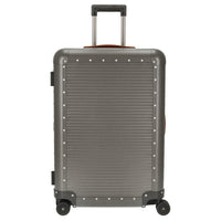 FPM Milano Bank aluminum Spinner 68 - 4 - Rollen - Trolley 66 cm (steel grey) - Markenkoffer