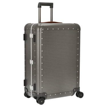 FPM Milano Bank aluminum Spinner 68 - 4 - Rollen - Trolley 66 cm (steel grey) - Markenkoffer