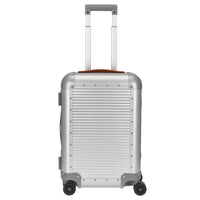 FPM Milano Bank aluminum Spinner 53 - 4 - Rollen - Kabinentrolley 53/25 cm (moonlight silver) - Markenkoffer