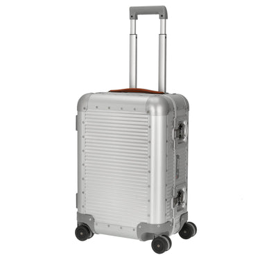 FPM Milano Bank aluminum Spinner 53 - 4 - Rollen - Kabinentrolley 53/25 cm (moonlight silver) - Markenkoffer