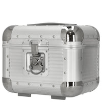 FPM Milano Bank S aluminum Vanity Case - Beauty Case 33 cm (moonlight silver) - Markenkoffer
