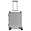 FPM Milano Bank S aluminum Spinner 55 M - 4-Rollen-Kabinentrolley 53 cm (moonlight silver)