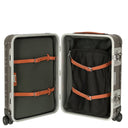 FPM Milano Bank aluminum Spinner 55 M - 4 - Rollen - Kabinentrolley 55/25 cm (steel grey) - Markenkoffer