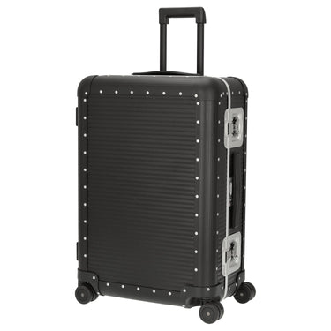 FPM Milano Bank aluminum Spinner 68 - 4 - Rollen - Trolley 66 cm (caviar black) - Markenkoffer