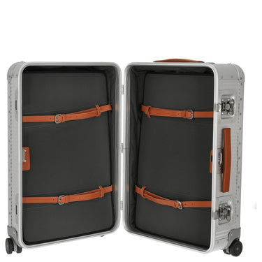 FPM Milano Bank aluminum Spinner 68 - 4 - Rollen - Trolley 66 cm (moonlight silver) - Markenkoffer