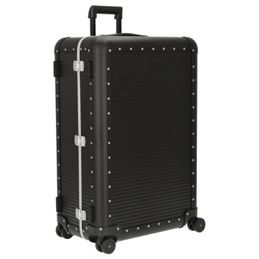FPM Milano Bank aluminum Spinner 76 - 4 - Rollen - Trolley 75 cm (caviar black) - Markenkoffer