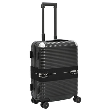 FPM Milano Bank Zip Deluxe Spinner 55 - 4 - Rollen - Kabinentrolley 55 cm (eclipse black) - Markenkoffer