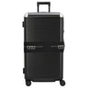 FPM Milano Bank Zip Deluxe Trunk on Wheels M - 4-Wheel Trolley M 73 cm (eclipse black)