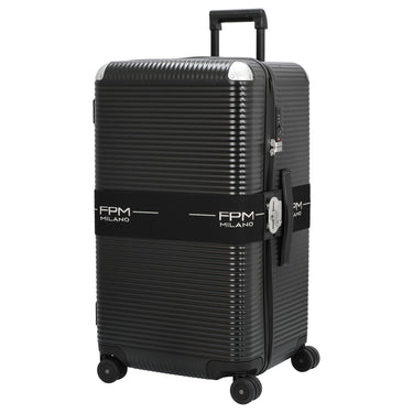 FPM Milano Bank Zip Deluxe Trunk on Wheels M - 4 - Rollen - Trolley M 73 cm (eclipse black) - Markenkoffer