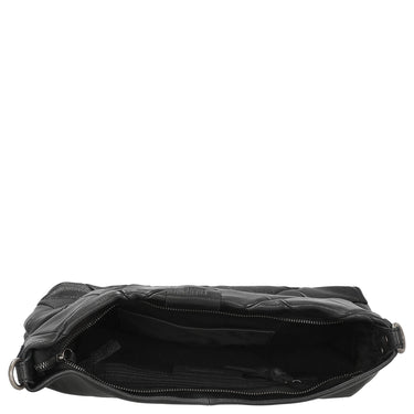 FREDsBRUDER Check My Hobo - Schultertasche 35 cm (black) - Markenkoffer
